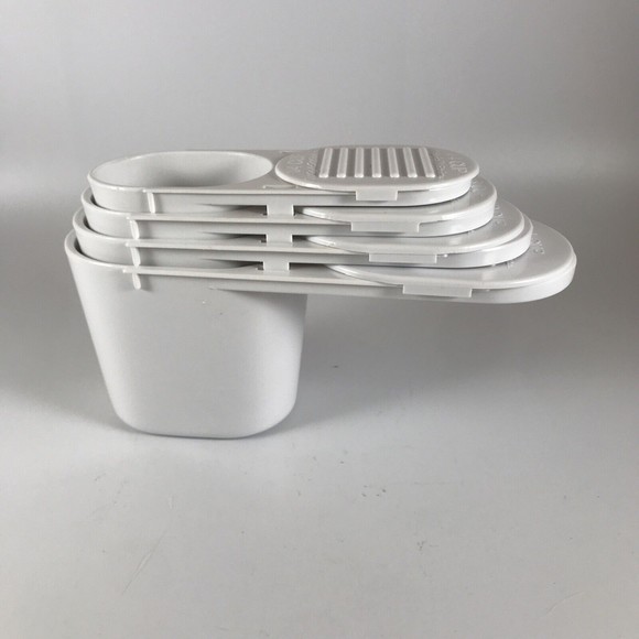 Weight Watchers WW Measuring Cups Nesting Leveler Half Quarter Third 1/4 1/3 1/2 - Picture 2 of 5